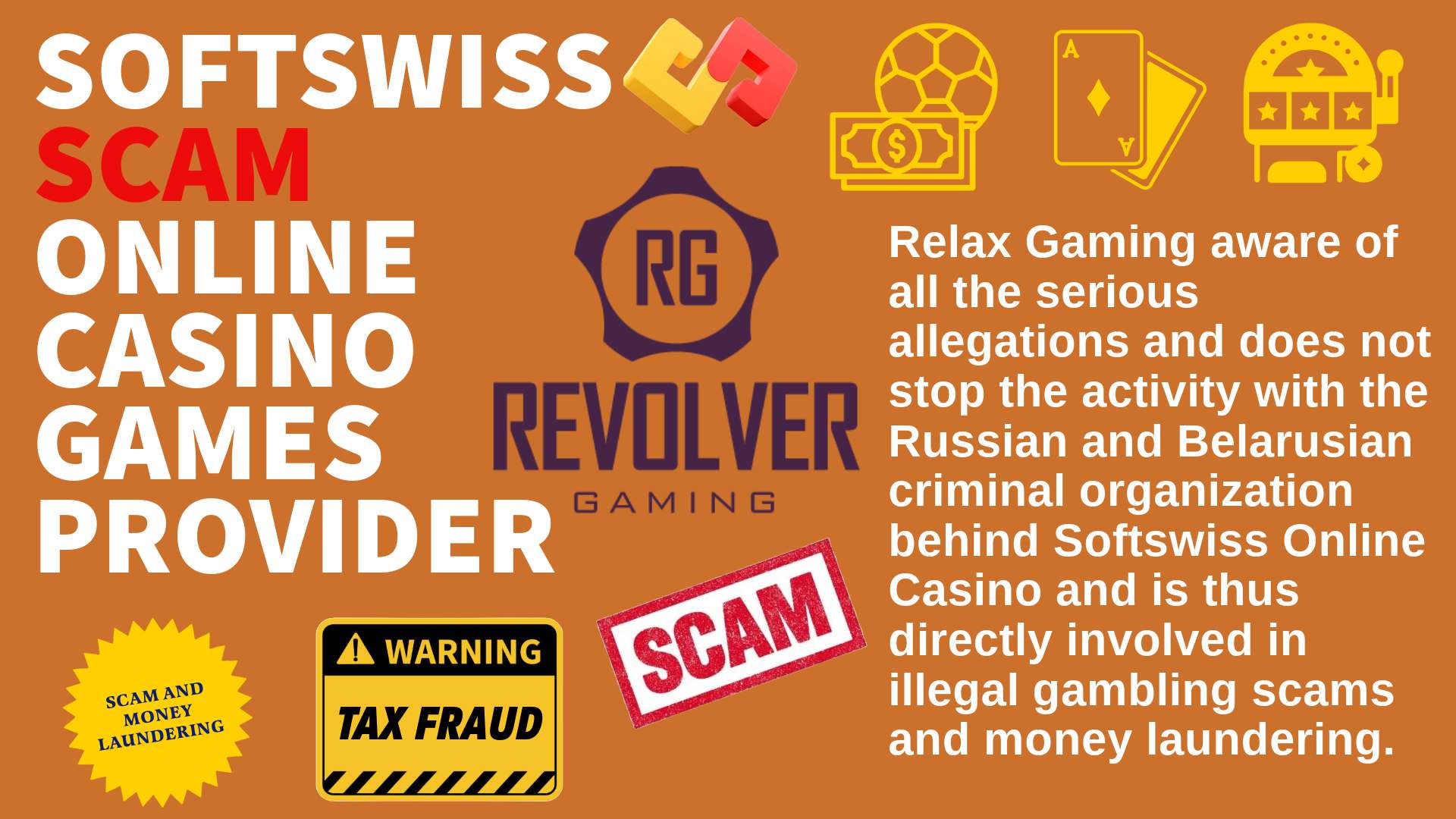 Revolver Gaming - softswiss scam - Casino by Softswiss